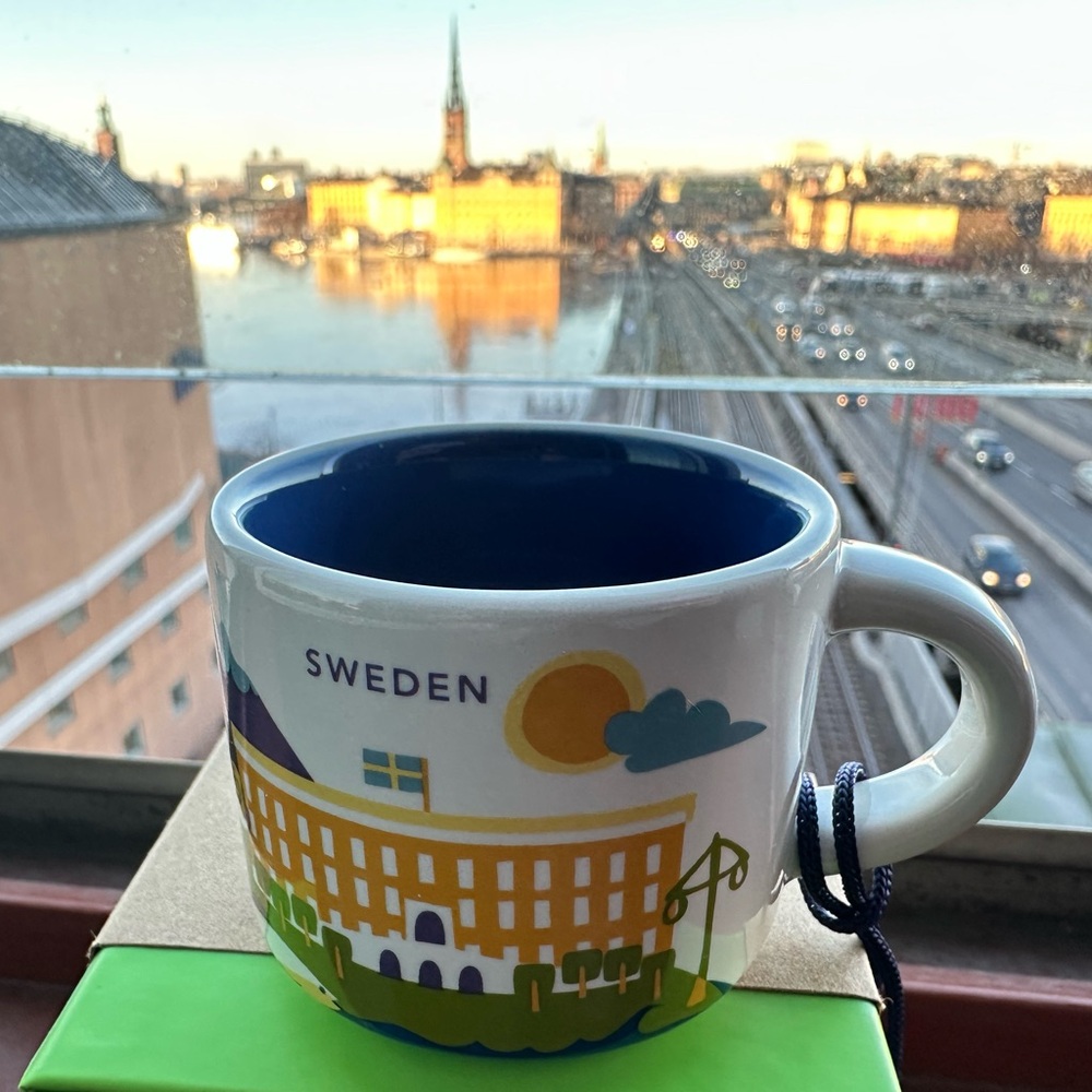 Starbucks Sweden 2oz ornament